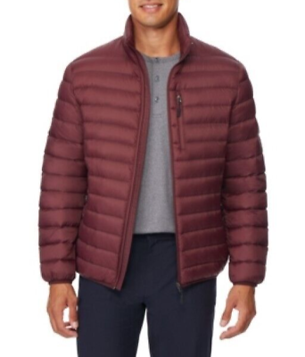 #ad 32 DEGREES Men#x27;s Down Packable Jacket Water Resistant Shiraz Size Small $124.99
