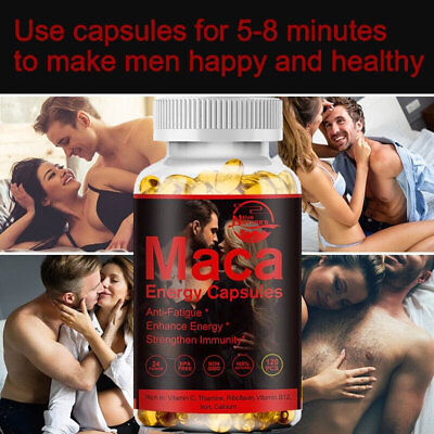 #ad Maca Root Extract Capsules 120 Pills Peruvian Maca Extract for Men amp; Women $12.59