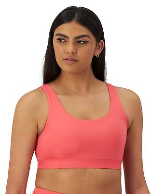 #ad #ad Champion Soft Touch Sports Bra Women#x27;s Moderate Support Scoop Neck Wicking XS XL $22.50