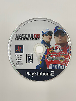 #ad NASCAR 06: Total Team Control PlayStation 2 PS1 EA Sports Disk Only Racing $6.18