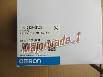 #ad Omron CJ2M CPU33 PLC CJ2MCPU33 CPU New In Box Expedited Shipping $799.00