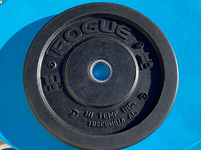 #ad 1 Rogue Fitness 10 lb Hi Temp Bumper Weight Plate Single $115.00