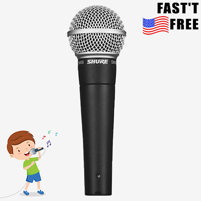 #ad For Shure SM58 Dynamic Vocal Microphone Wired Mic With Cable $32.44