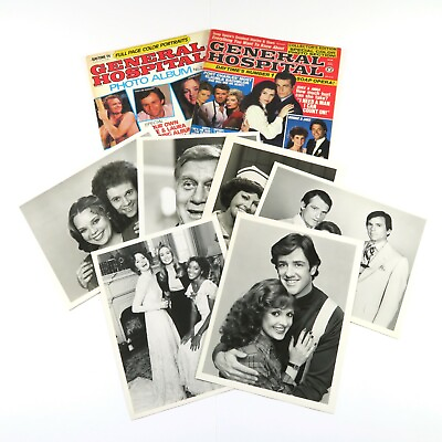 #ad General Hospital Magazine 1981 Luke and Laura Wedding 1987 Photo Album No. 2 $100.00