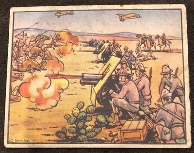 #ad R69 1938 Gum Inc Card Horrors of War Series #120 Italian Artillery Amba Aradam $9.99