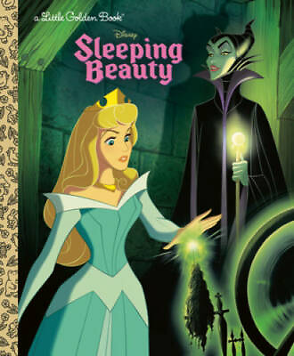 #ad Sleeping Beauty Disney Princess Little Golden Book Hardcover GOOD $3.97