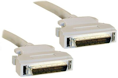 #ad NEW SCSI Half Pitch DB50 HPDB50 Male to Male Cable 6FT $14.99