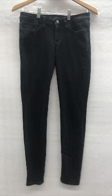 #ad Jessica Simpson Womens Jeans Size Unknown Black Embellished Eye Hooks $13.08