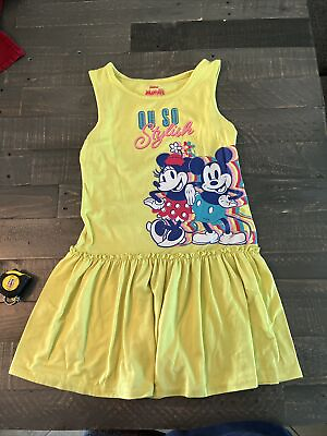 #ad Disney Junior Oh So Stylish Mickey And Minnie Mouse SIZE M 7 8 girls KG5 $14.99