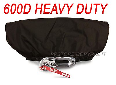 #ad Waterproof Soft Winch Cover fits 12000 lb Wireless Winch Other Winches BLK $12.49