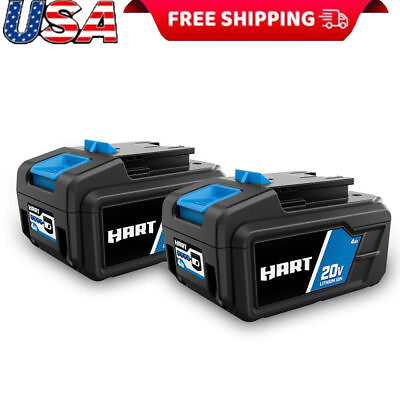 #ad 2 Pack Lightweight 20 Volt Lithium Ion 4 Ah Batteries Charger Not Included Hot $210.90