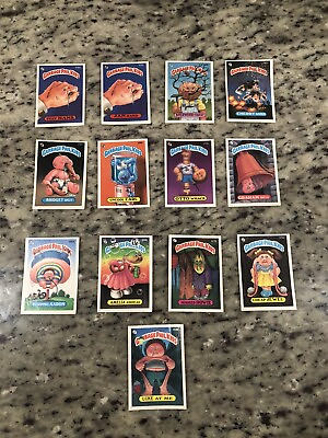 #ad 💗Garbage Pail Kids Cards Series Cards 1986 Garbage Pail cards Collectible $122.00