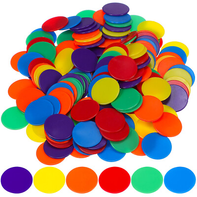 #ad 180pcs Multi purposes Bingo Chips For Bingo Games Game Chips Plastic Poker Chips $8.79