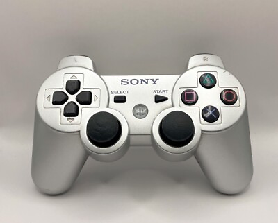 #ad Sony DualShock Model No. CECHZC2U Gamepad Silver USED $6.00