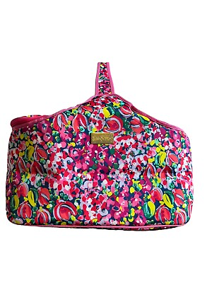 #ad Lilly Pulitzer Party Cooler Roomy with fun floral pattern 17 x 9 x 10 Picnic $39.99