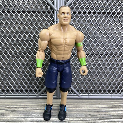 #ad 2013 Mattel WWE Basic Series 6quot; John Cena Wrestling Figure USED $8.99