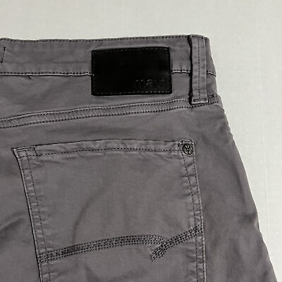 #ad Mavi Men’s 35x30 Zach Straight Leg Gray Denim Jeans Pants $24.99