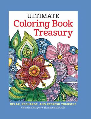 #ad Ultimate Coloring Book Treasury : Relax Recharge and Refresh Yo $8.60
