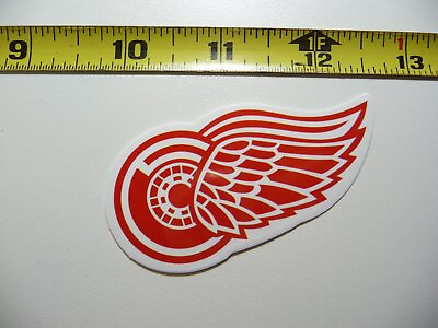 #ad DETROIT REDWINGS HOCKEY DECAL STICKER TEAM SPORTS GAME $2.74