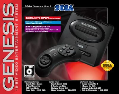 #ad SEGA GENESIS MINI 2 Sega Genesis Mini 2 $194.55