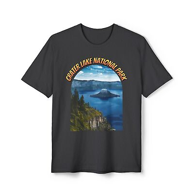 #ad Recycled Crater Lake National Park T shirt Unisex Retee $24.95