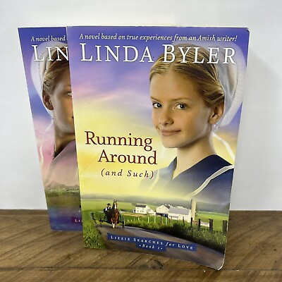 #ad Linda Byler Lizzie Searches for Love Series Books 1 amp; 2 Amish Lot Paperback $14.79