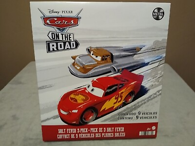 #ad Mattel Disney Pixar Cars Set of 9 Model Cars HJK84 NEW $49.99