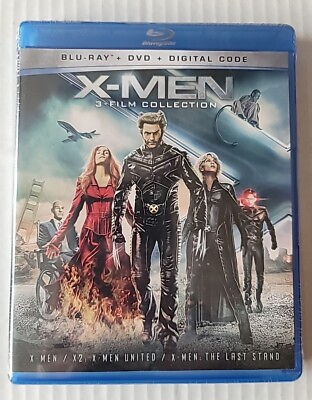 #ad X Men 3 Film Collection Blu Ray DVD 2020 Disney Club Exclusive Sealed W Cover $17.49