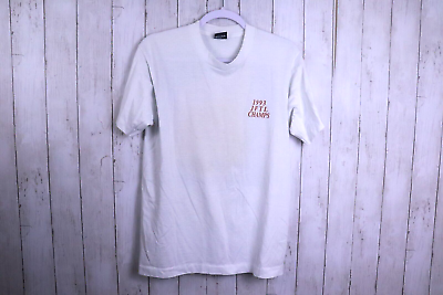 #ad 1993 Screen Stars Best T Shirt Mens M 50 50 Made In USA Tennis Single Stitch M $24.95