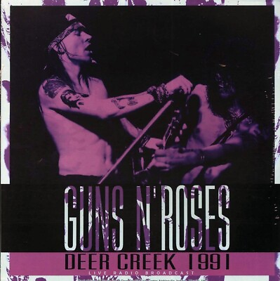 #ad MINT SEALED Guns N#x27; Roses LIVE Deer Creek 1991 Noblesville Indiana Vinyl Record $35.00
