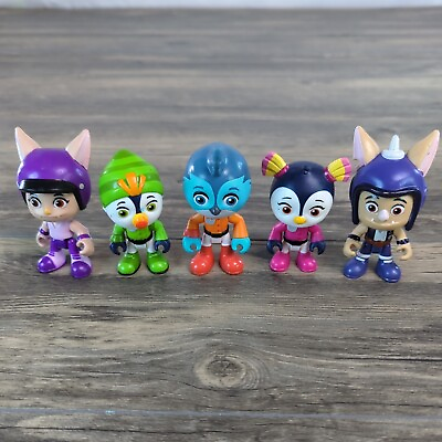 #ad #ad Hasbro Top Wing Kids Show Figures Toys Nickelodeon 2018 Lot Of 5 Nick Jr. $13.95