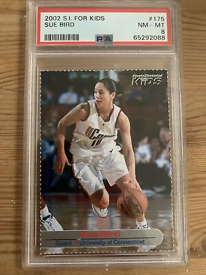 #ad 2002 Sports Illustrated For Kids Rookie RC Sue Bird #175 PSA 8 NM MT SI C $85.00