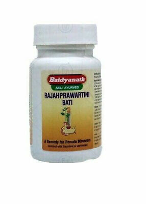 #ad Baidyanath Rajahprawartini Vati 80 Tablet Complete Ayurvedic Formula UK $8.81