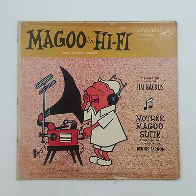 #ad DENNIS FARNON JIM BACKUS Magoo In Hi Fi LPM1362 Mono LP Vinyl VG Cvr VG 1956 $9.99