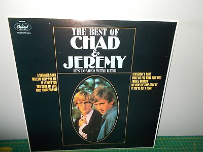 #ad Chad And Jeremy The Best Of Chad amp; Jeremy Capitol Vinyl Record LP C $12.00