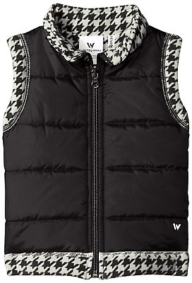 #ad White Sierra Kids Armor Fleece Reversible Vest Black 3T New $8.99