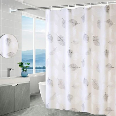 #ad 3D Shower Curtain Waterproof Fabric Bathroom Decoration AU $9.99