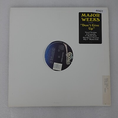 #ad Major Weeks Don’T Give Up PROMO SINGLE Vinyl Record Album $4.62