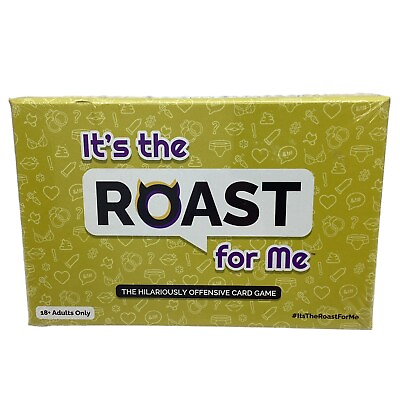 #ad Its The Roast For Me Card Game Adults Hilariously Offensive 18 Party $10.32