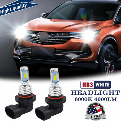 #ad 2PC Clear White 9005 HB3 70W LED Headlight Kit 8000LM High Beam Replacement Bulb $20.88