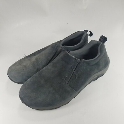 #ad #ad Merrell Kids Gray Blue Jungle Moc J95637 Leather Slip On Shoes Size US 7 M $27.99