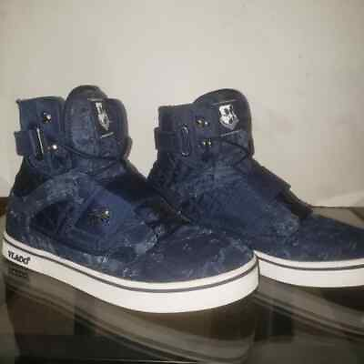 #ad Vlado Footwear Kids Limited Denim Atlas 2 Children Blue Denim Size 4Y Youth New $45.00