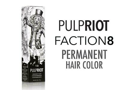 #ad PULPRIOT Faction 8 Permanent Hair Color 2 oz. NEW LINE CHOOSE YOUR COLOR $11.99