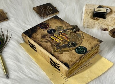 #ad harry potter phoenix wizard vintage leather journal gifts for men women $88.78