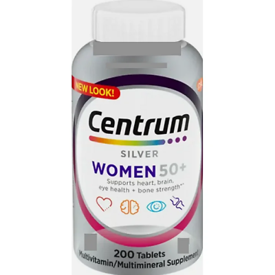 #ad Centrum Silver Women 50 Multivitamin Multimineral Supplement Pack of 200... $19.50