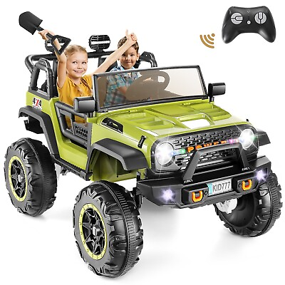 #ad 2 Seater Kids Ride On Truck Car 24V Battery Powered Electric Vehicle w Remote # $309.99