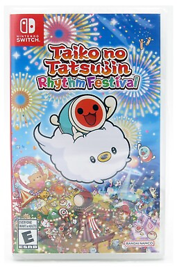 #ad Taiko No Tatsujin Rhythm Festival Nintendo Switch In Original Package $12.95