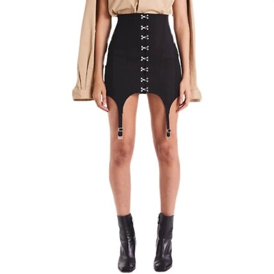 #ad Women Black Skirt For Women High Waist Slim Bodycon Sexy Fashion Clothing Style $109.53