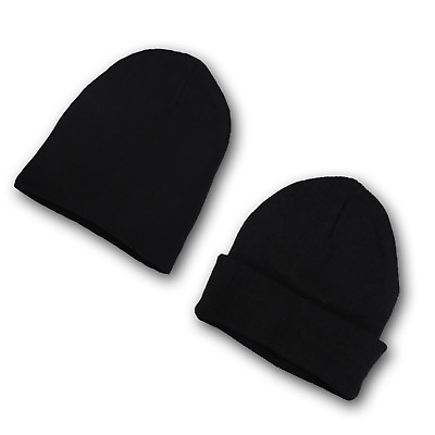 #ad Mens Plain Color Knit Beanie Multicolor Warm Winter Beanie Cap Hat Beany $5.99