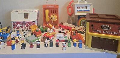 #ad Fisher Price Vintage Childrens Play Toys. $123.24